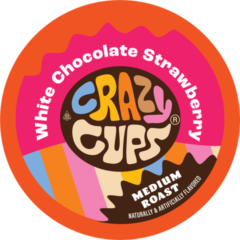 White Chocolate Strawberry Flavored Coffee Pods