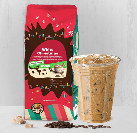 Decaf White Christmas Flavored Ground Coffee