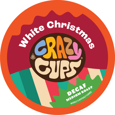 Decaf White Christmas Flavored Coffee Pods