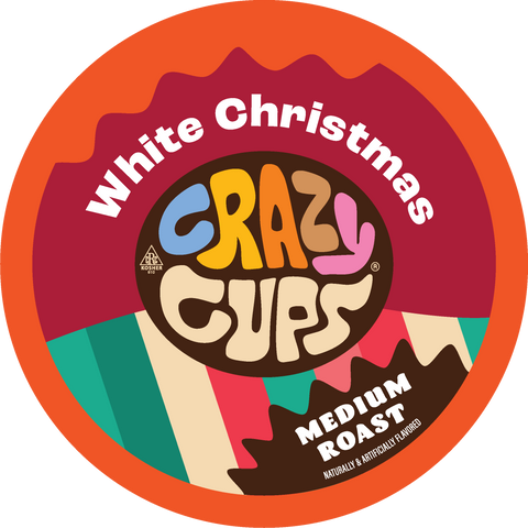 White Christmas Flavored Coffee Pods