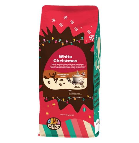 White Christmas Flavored Ground Coffee