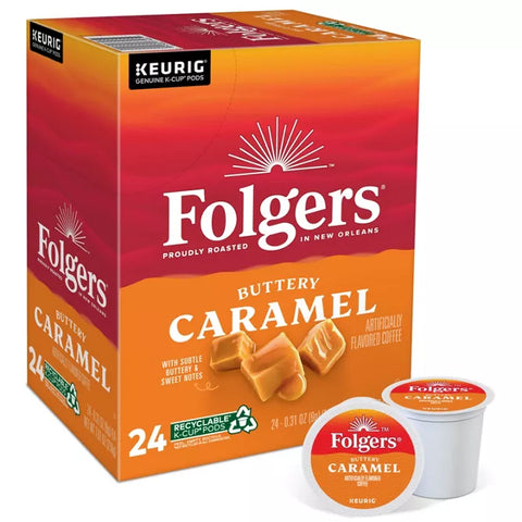 Folgers® Buttery Caramel Coffee Pods