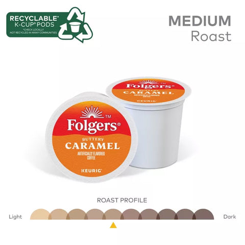 Folgers® Buttery Caramel Coffee Pods