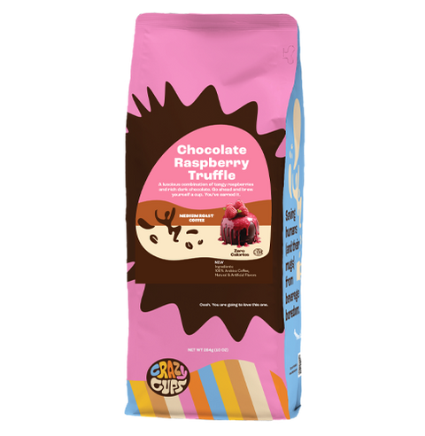 Chocolate Raspberry Truffle Flavored Ground Coffee