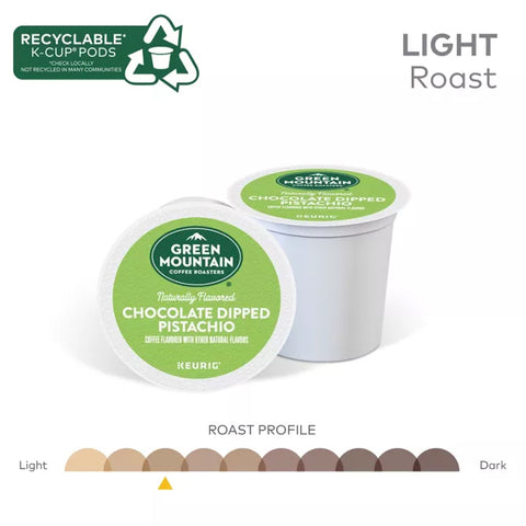 Green Mountain Coffee Roasters®  Chocolate Dipped Pistachio Coffee Pods