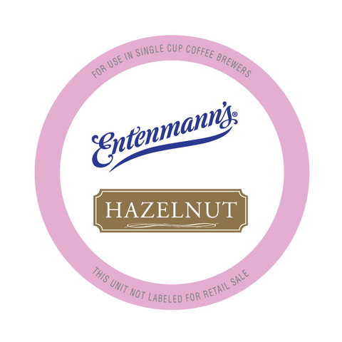 Entenmanns Hazelnut Flavored Coffee Coffee Pods for Keurig K Cups Brewers Crazy Cups