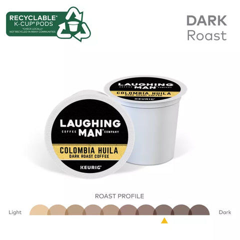 Laughing Man Colombia Huila Coffee Pods