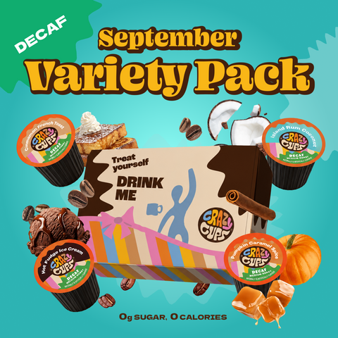 Decaf Monthly Curated Flavored Coffee Pod Variety Pack