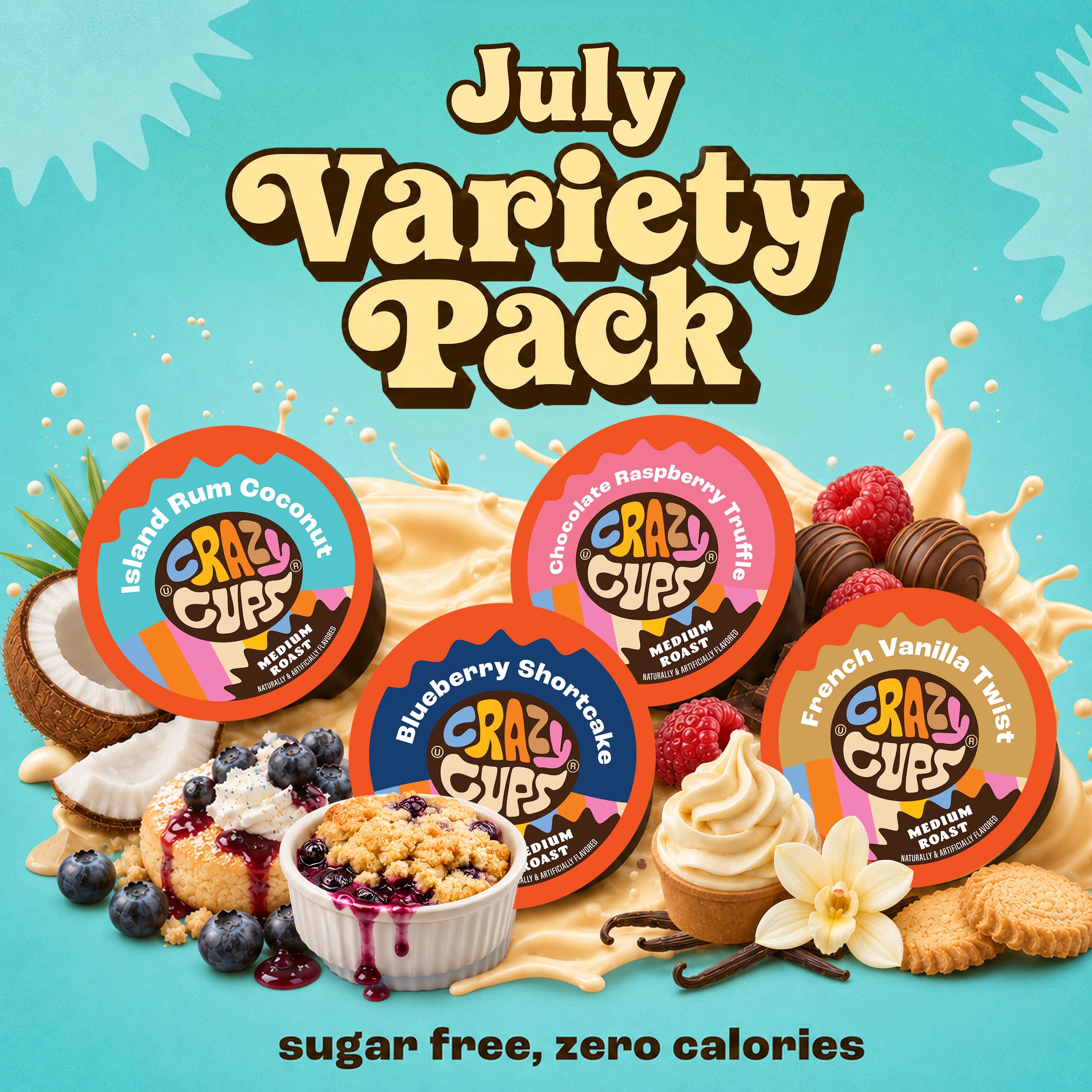 Curated Seasonal Variety Pack- Limited Edition – Crazy Cups
