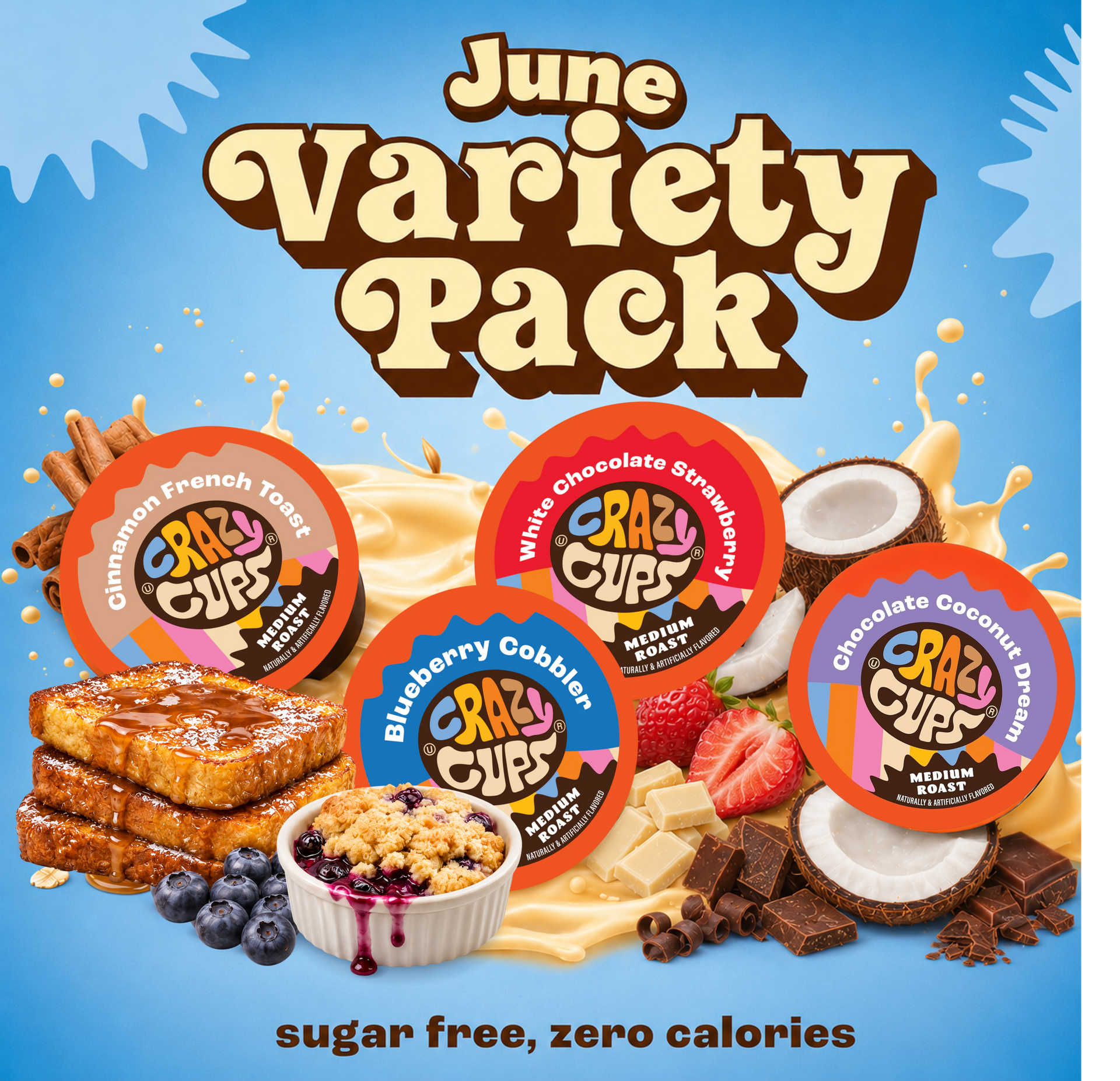 Curated Seasonal Variety Pack- Limited Edition – Crazy Cups