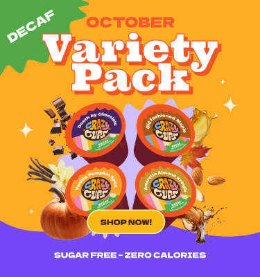 Decaf Monthly Curated Flavored Coffee Pod Variety Pack