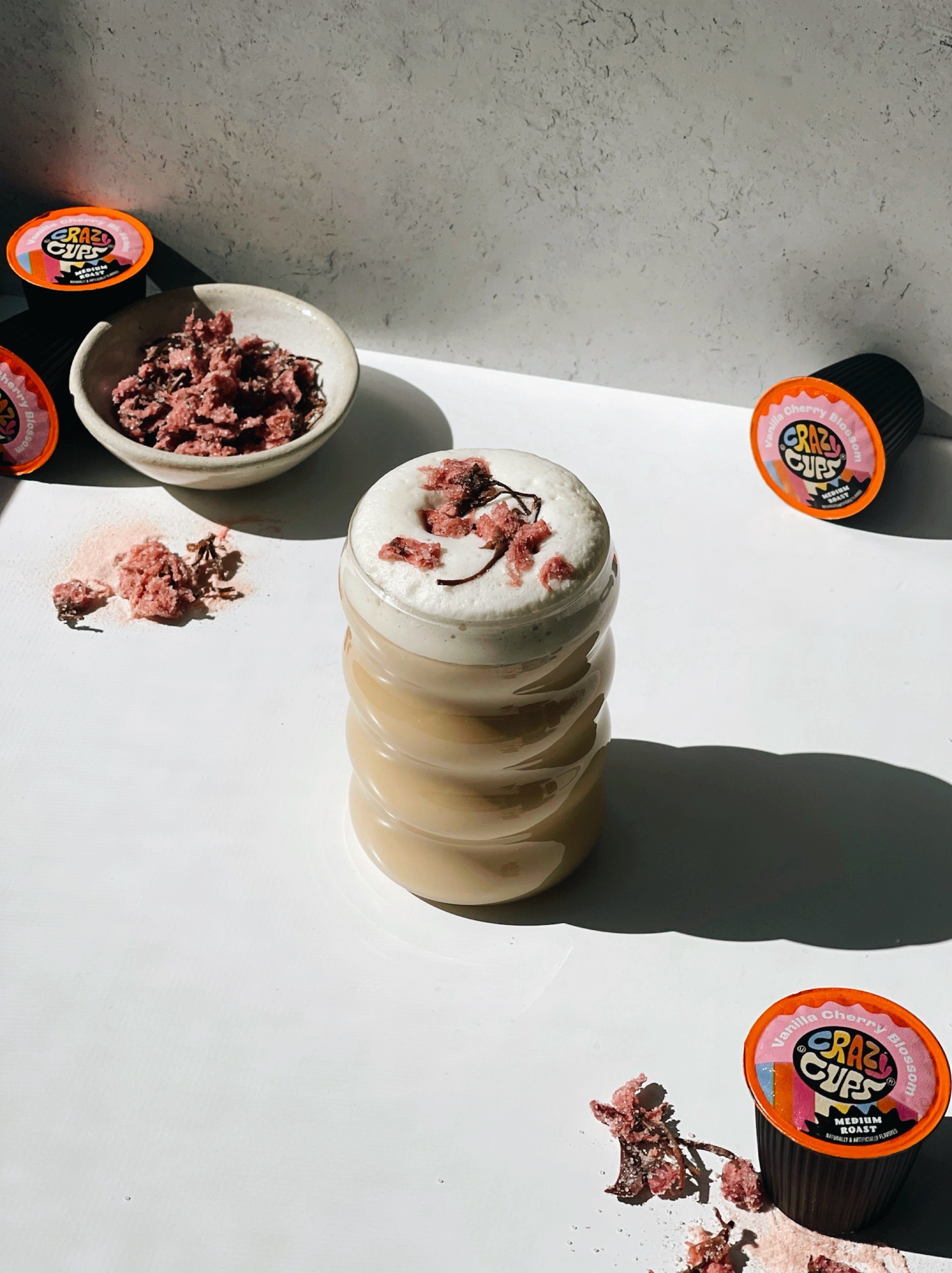 Vanilla Cherry Blossom Flavored Coffee Pods – Crazy Cups